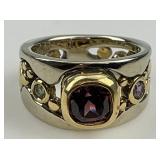 14KT & 18KT Gold Rona Fisher Ring.