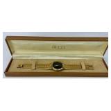 Vintage Gold Plated Designer Gucci Watch.