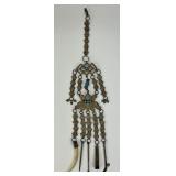 18-19th C. Sterling Tibetan Style Chatelaine.