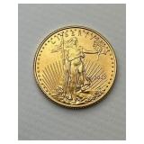 2015 1/10 Oz Fine Gold 5 Dollar American Eagle.