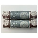 2 Rolls Uncirculated 2005 Westward Journey Nickels