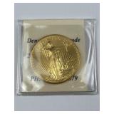 1 Oz Fine Gold 50 Dollar American Gold Eagle Coin