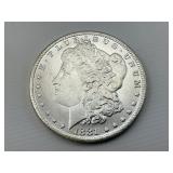 90% Silver High Grade 1881-CC Morgan Dollar.