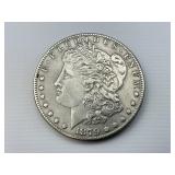 90% Silver High Grade 1879-CC Morgan Dollar.