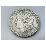 90% Silver High Grade 1879-CC Morgan Dollar.