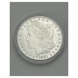 High Grade 1881 90% Silver Morgan Dollar.