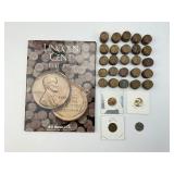 305 Wheat, Steel & Memorial Pennies.
