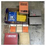 Tractor Repair Manuals & 2 Lock Boxes.