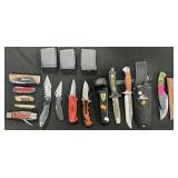 Pocket Knives, Magazines.