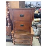 (2) Traditional End Tables.