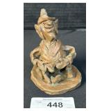VTG Walt Huber Redware Sculpture.