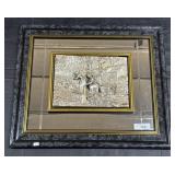 Vintage Italian Creazioni Artistiche 3D Relief