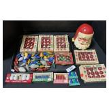 Mini Glass Shiny Brite Ornaments, Christmas