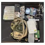 Fishing Gear, Flies, Tackle Boxes, Lures