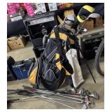 Ping Irons, Golf Clubs & Bag.