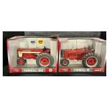 Pair Of ERTL Die Cast Farmall Tractors.