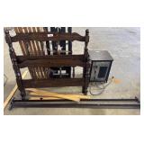 Traditional Style Pine Single Bedframe.