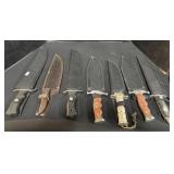 Lot Of Survival Knives.