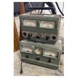 Vtg Allen Electric Automotive Volt Amp Testers.