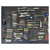 Large Lot Of Beer & Local Adv. Bottle Openers.