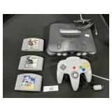 Nintendo 64 Control Deck Console, Remote & Games.