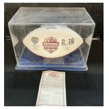2015 LE Alabama Championship Football W/ COA.