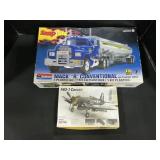 Mack Truck & F4U-1 Corsair WW2 Fighter Model Kits.