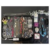 Costume Jewelry, Necklaces, Earrings.