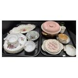 Large Lot Of Plates, Teacups, Dishes.