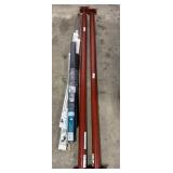 (2) Adjustable Building Columns, Door Molding.