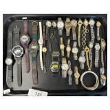 Lot Of Various Fashion Wrist Watches,