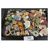 Costume Jewelry Pins.