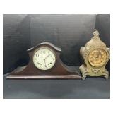 Ansonia Mantel Clock & Gilbert Mantel Clock.