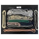 Costume Jewelry Beaded Necklaces