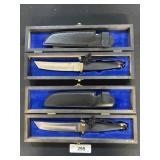 (2) Fury Tanto Fixed-Blade Knives.