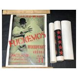 4 Rare Concert Band Posters (Kozik).
