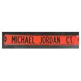 Michael Jordan CT Sign.
