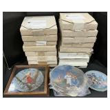Collector Plates, Reco, Bradford Exchange, Norman.