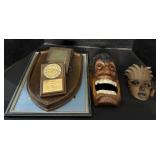 Wall Plaques & Masks.