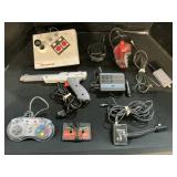 Nintendo NES Advantage, 500XJ, Remotes, Adapters.