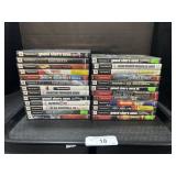 25 Various PS2 Video Games. GTA, Call of Duty.