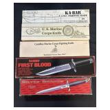 Fixed Blade & Tactical Knives, Case XX, Kabar.