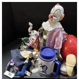Clown Statue, M&M Toy, Brady Bunch Lunchbox.
