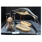 Heico 'Friar Monk' Bobblehead, Kokopelli Figures.