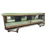 Large Glass Store Display Counter.