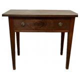 Early 19th C. Federal Style Cherry Work Table.