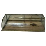 Humpback Curved Glass Countertop Display Case.