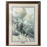 Tom Lovell "The Battle of the Crater" Painting.