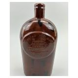 Breininger Pottery Taylor Mansion Redware Bottle.