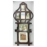 3 Tramp  Art Picture Frames.